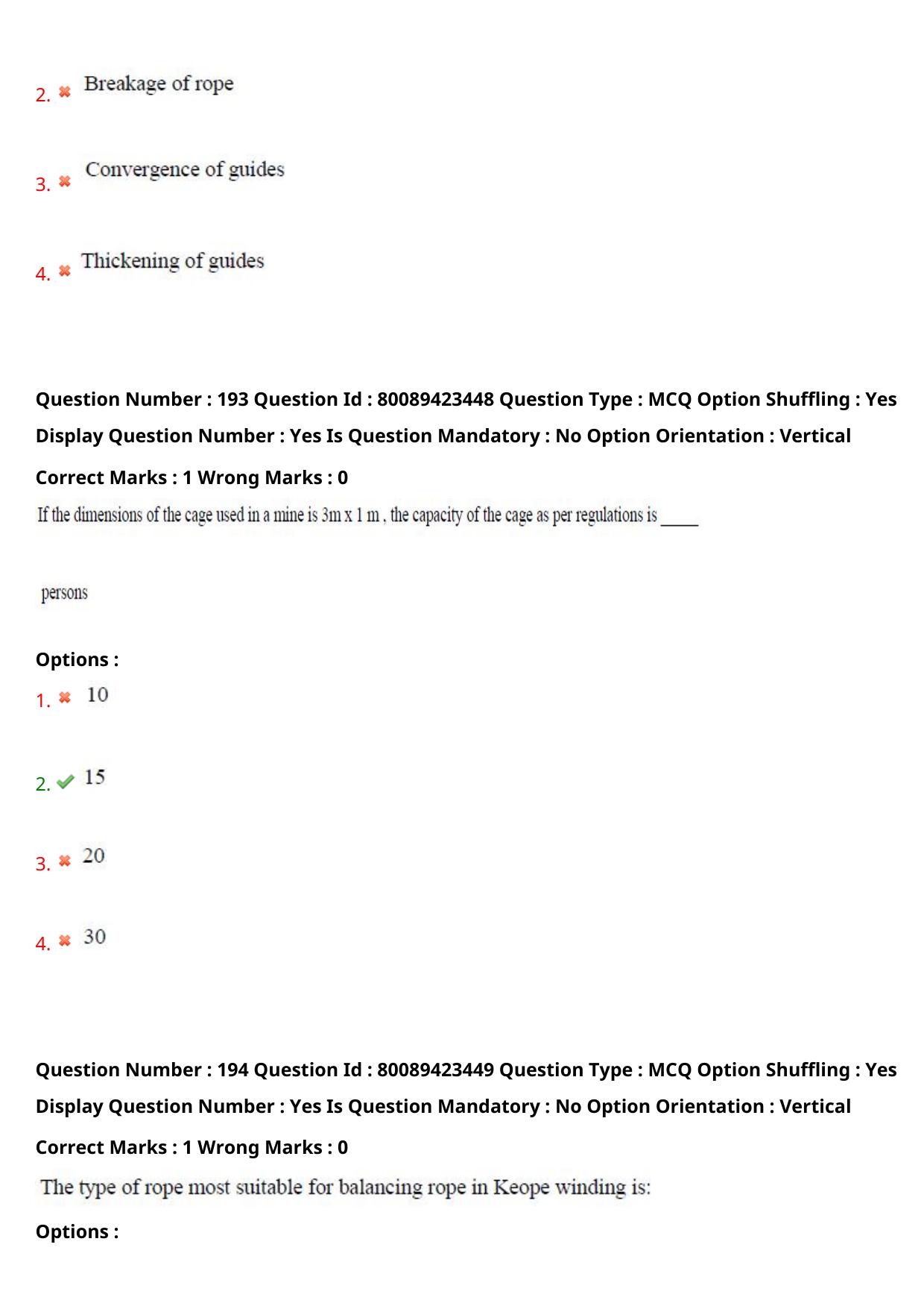 TS ECET 2021 Mining Engineering Question Paper - Page 103