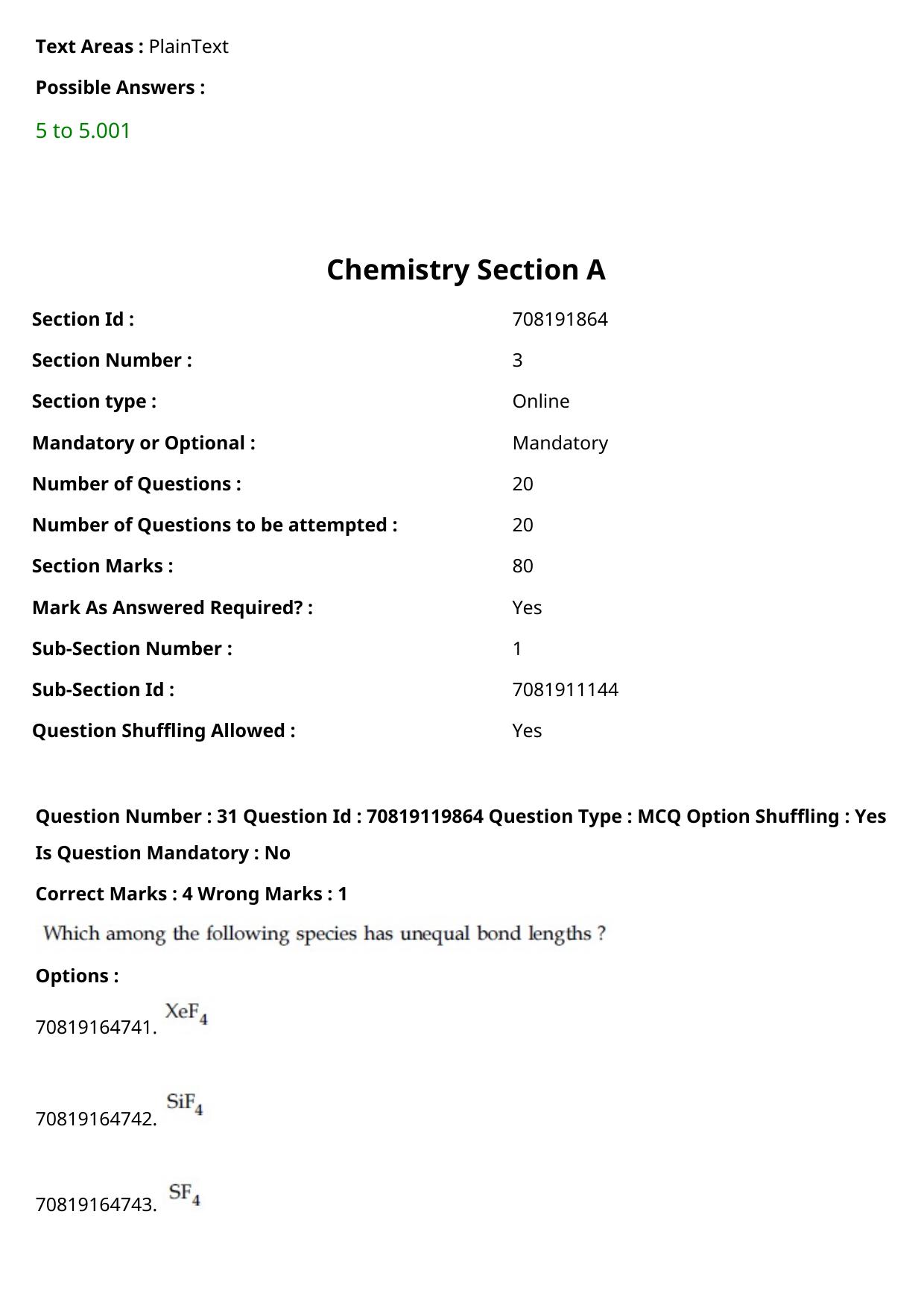 JEE Mains 2021: BTech Urdu (Shift 2) 25-02-2021 Question Paper - Page 37