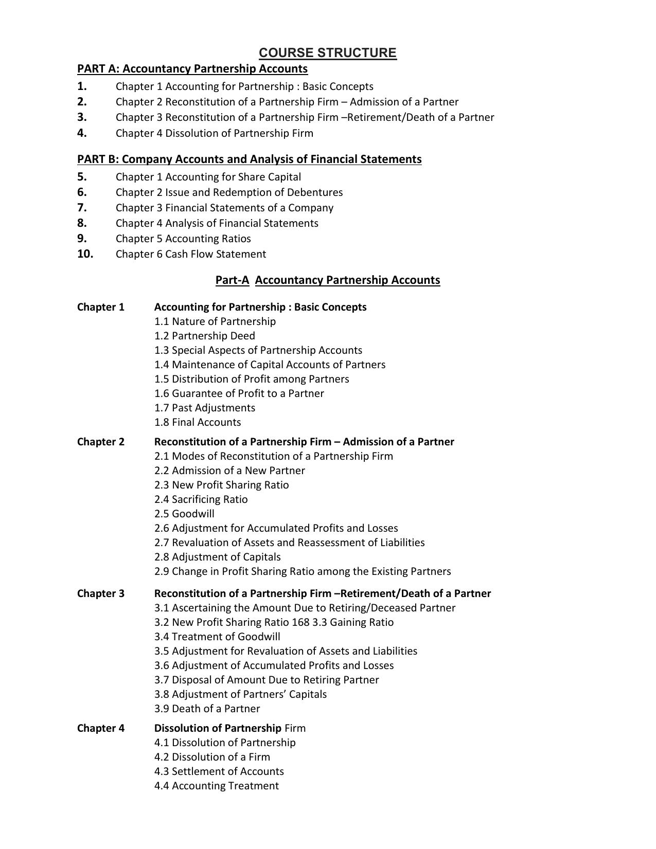HP Board Class 12th Syllabus for Accountancy - Page 2