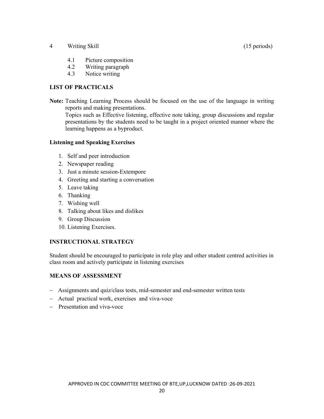 SYLLABUS FOR SEMESTER SYSTEM EFFECTIVE FROM (2021-2022) - DIPLOMA IN PAINT TECHNOLOGY - Page 25
