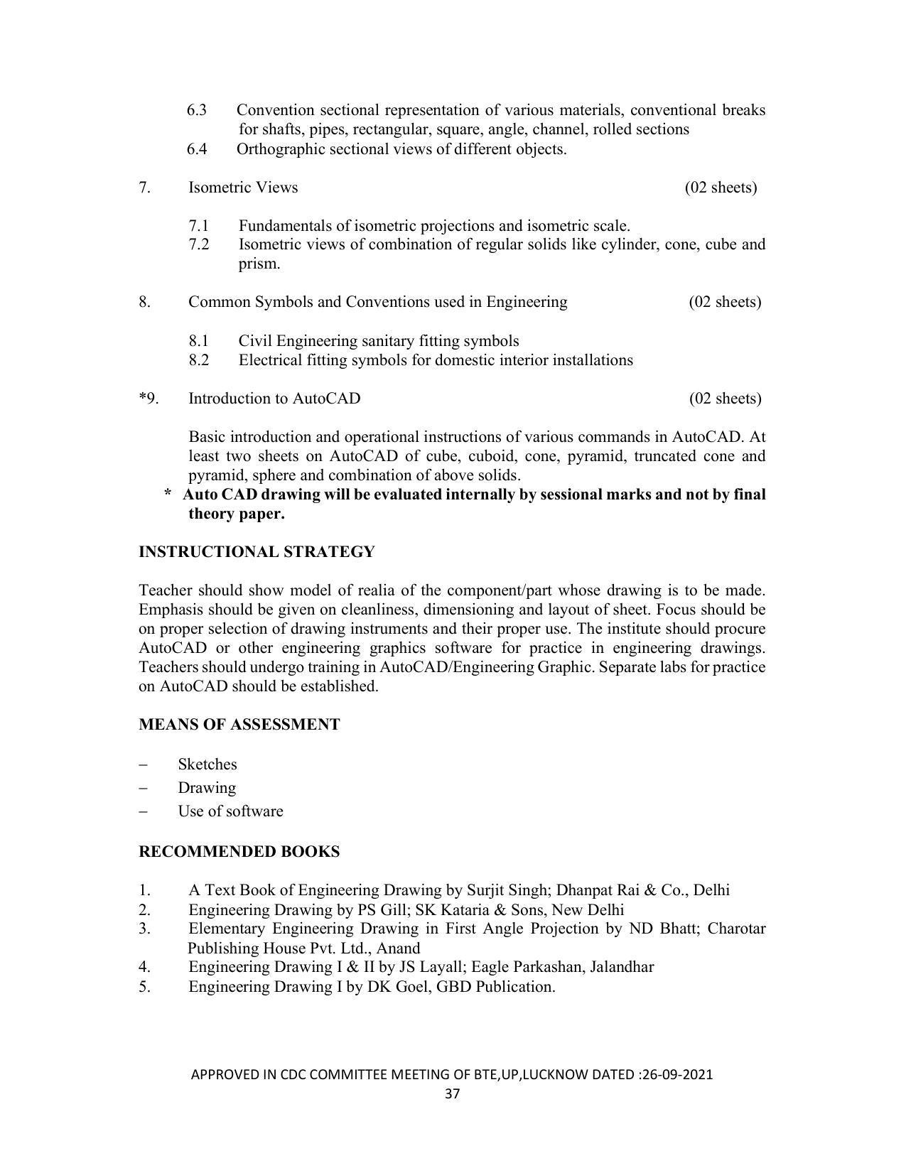SYLLABUS FOR SEMESTER SYSTEM EFFECTIVE FROM (2021-2022) - DIPLOMA IN PAINT TECHNOLOGY - Page 42