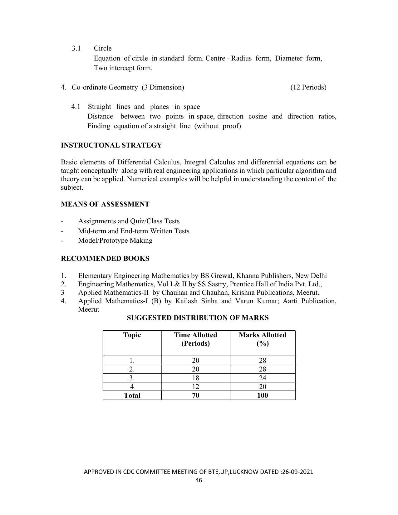 SYLLABUS FOR SEMESTER SYSTEM EFFECTIVE FROM (2021-2022) - DIPLOMA IN PAINT TECHNOLOGY - Page 51
