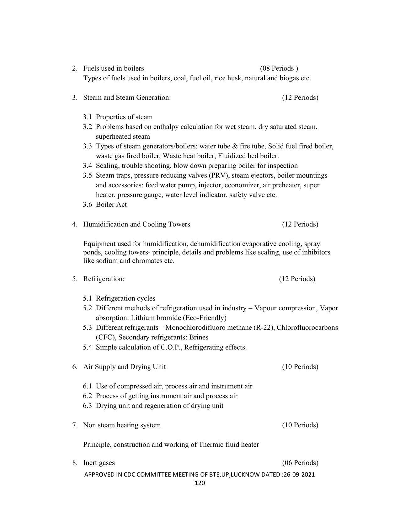 SYLLABUS FOR SEMESTER SYSTEM EFFECTIVE FROM (2021-2022) - DIPLOMA IN PAINT TECHNOLOGY - Page 125
