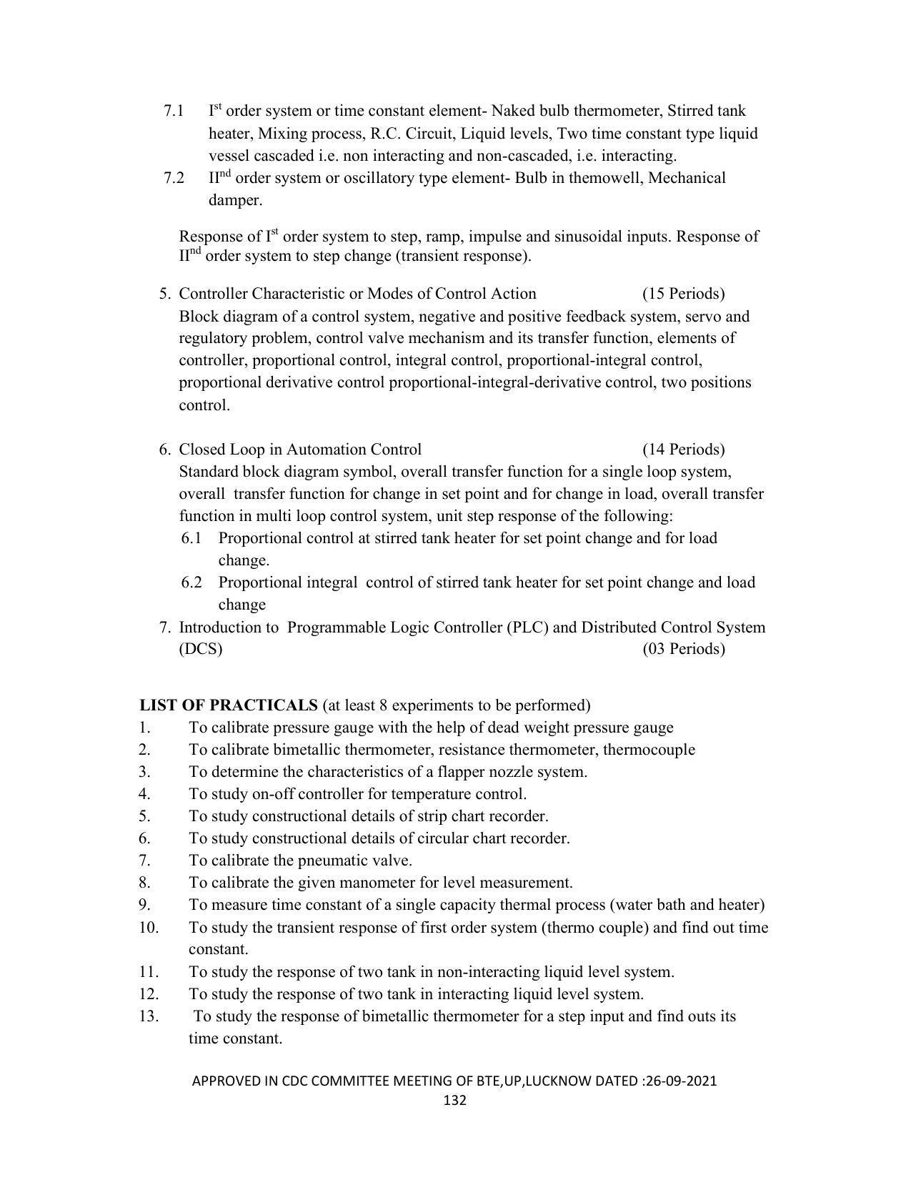 SYLLABUS FOR SEMESTER SYSTEM EFFECTIVE FROM (2021-2022) - DIPLOMA IN PAINT TECHNOLOGY - Page 137