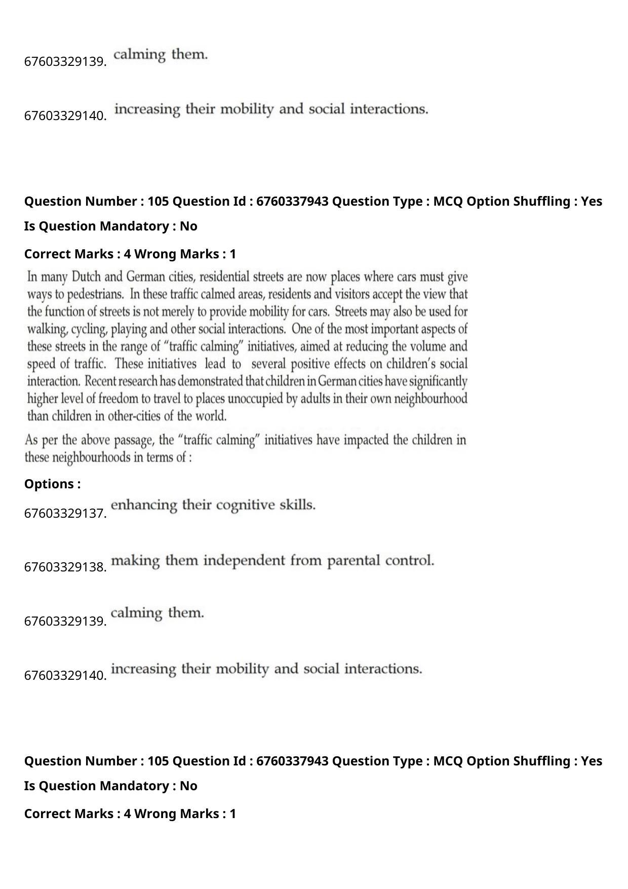 JEE Mains 2021: B Planning English (Shift 2) 09-09-2021 Question Paper - Page 201