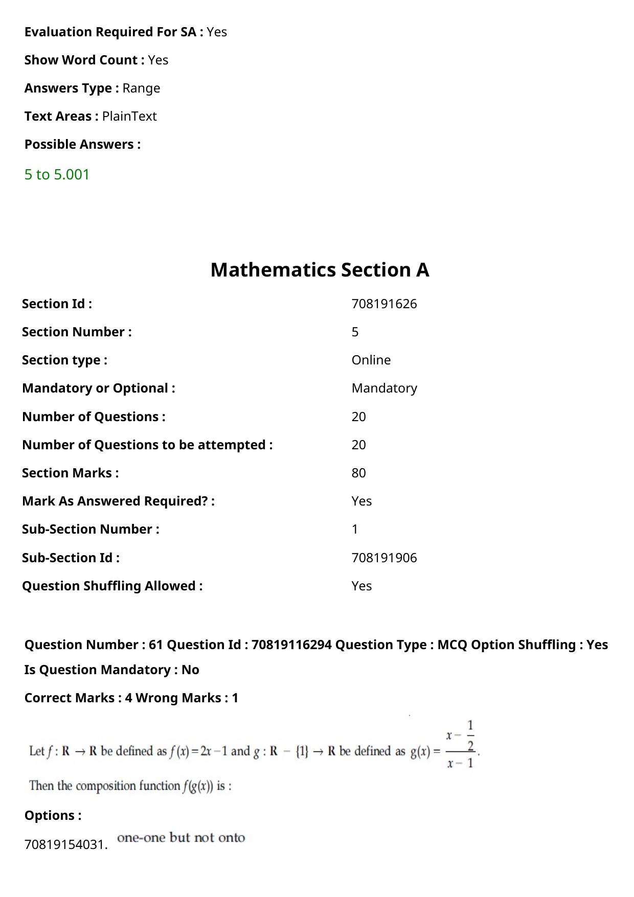 JEE Mains 2021: BTech Urdu (Shift 1) 24-02-2021 Question Paper - Page 73