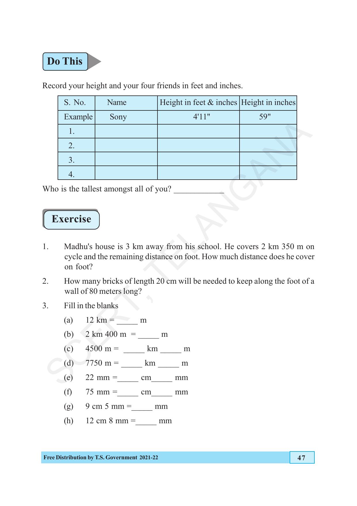 Ts scert class 5 maths english medium text book indcareer docs