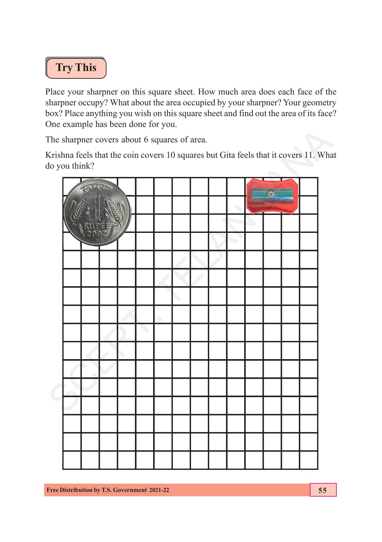 TS SCERT Class 5 Maths (English Medium) Text Book - Page 63