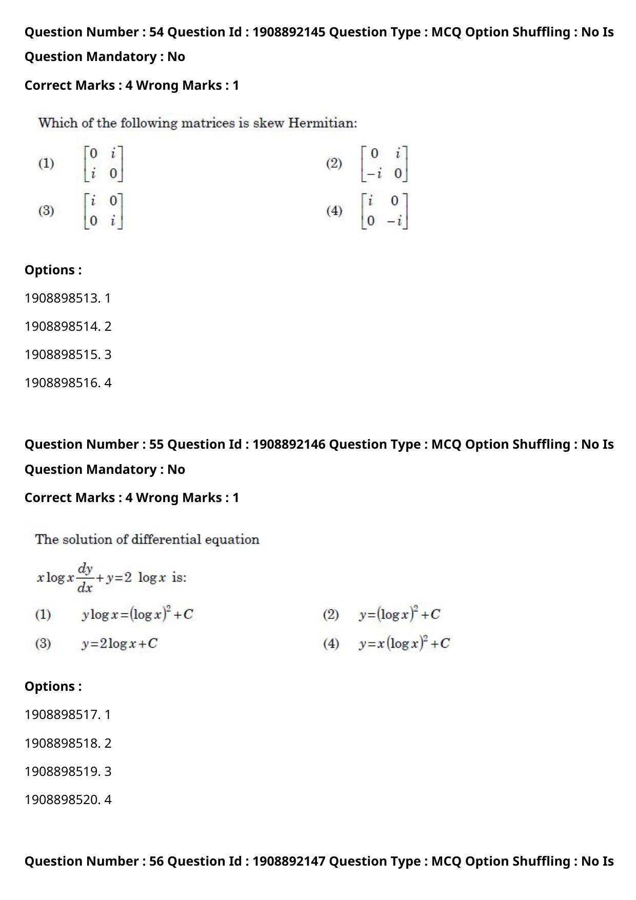 CUET PG 2021 PGQP28 Question Paper - Page 27
