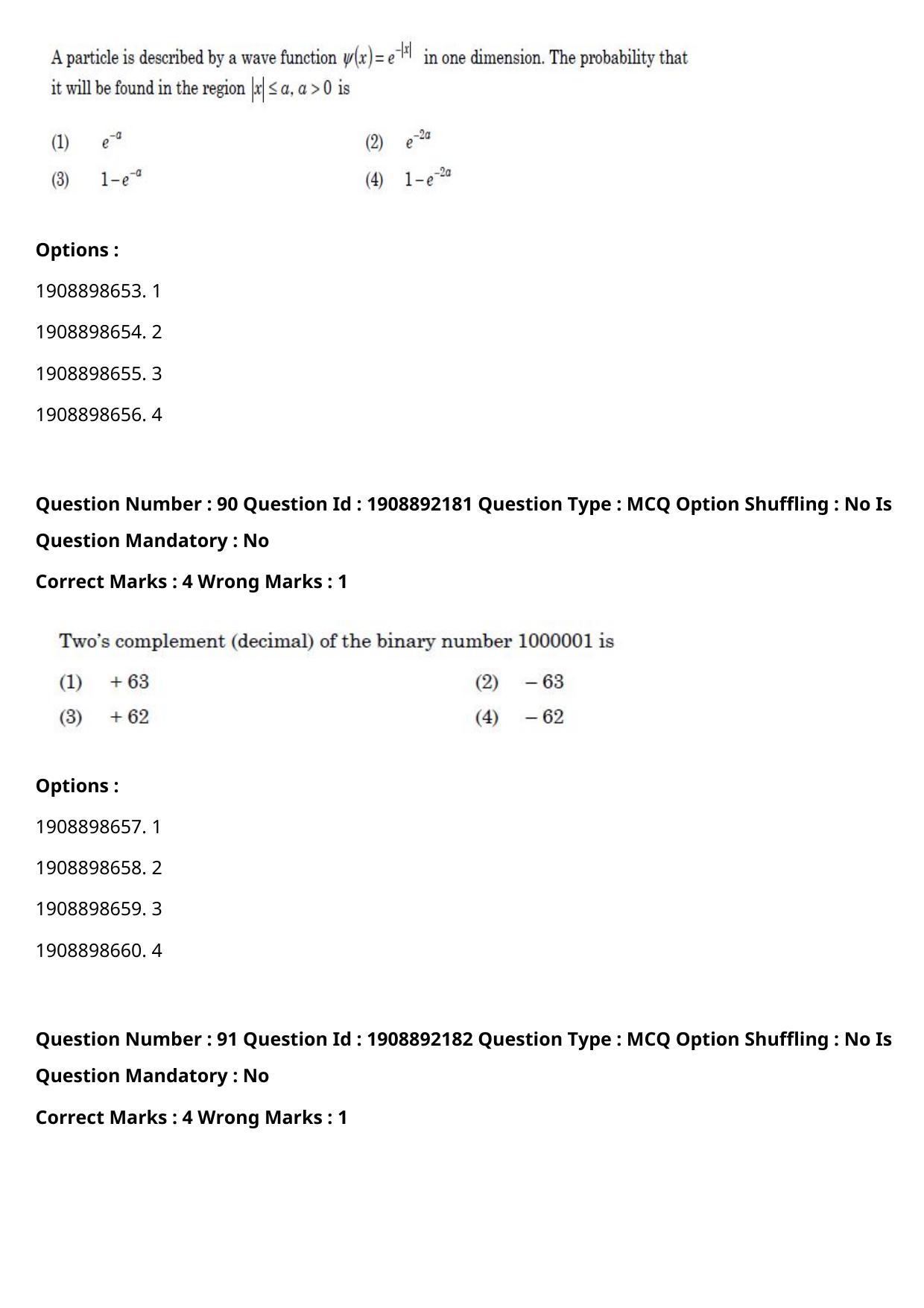 CUET PG 2021 PGQP28 Question Paper - Page 44
