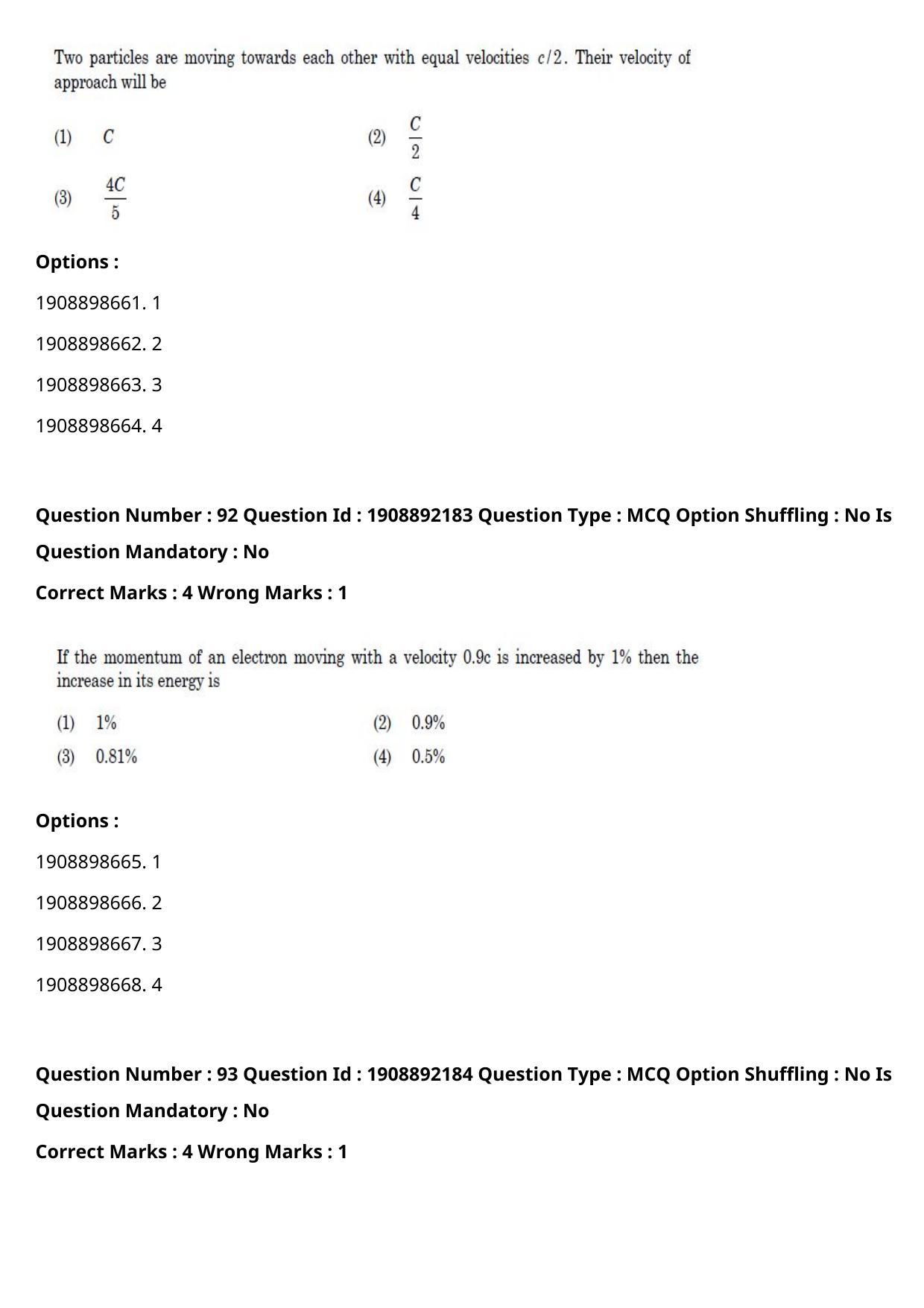 CUET PG 2021 PGQP28 Question Paper - Page 45