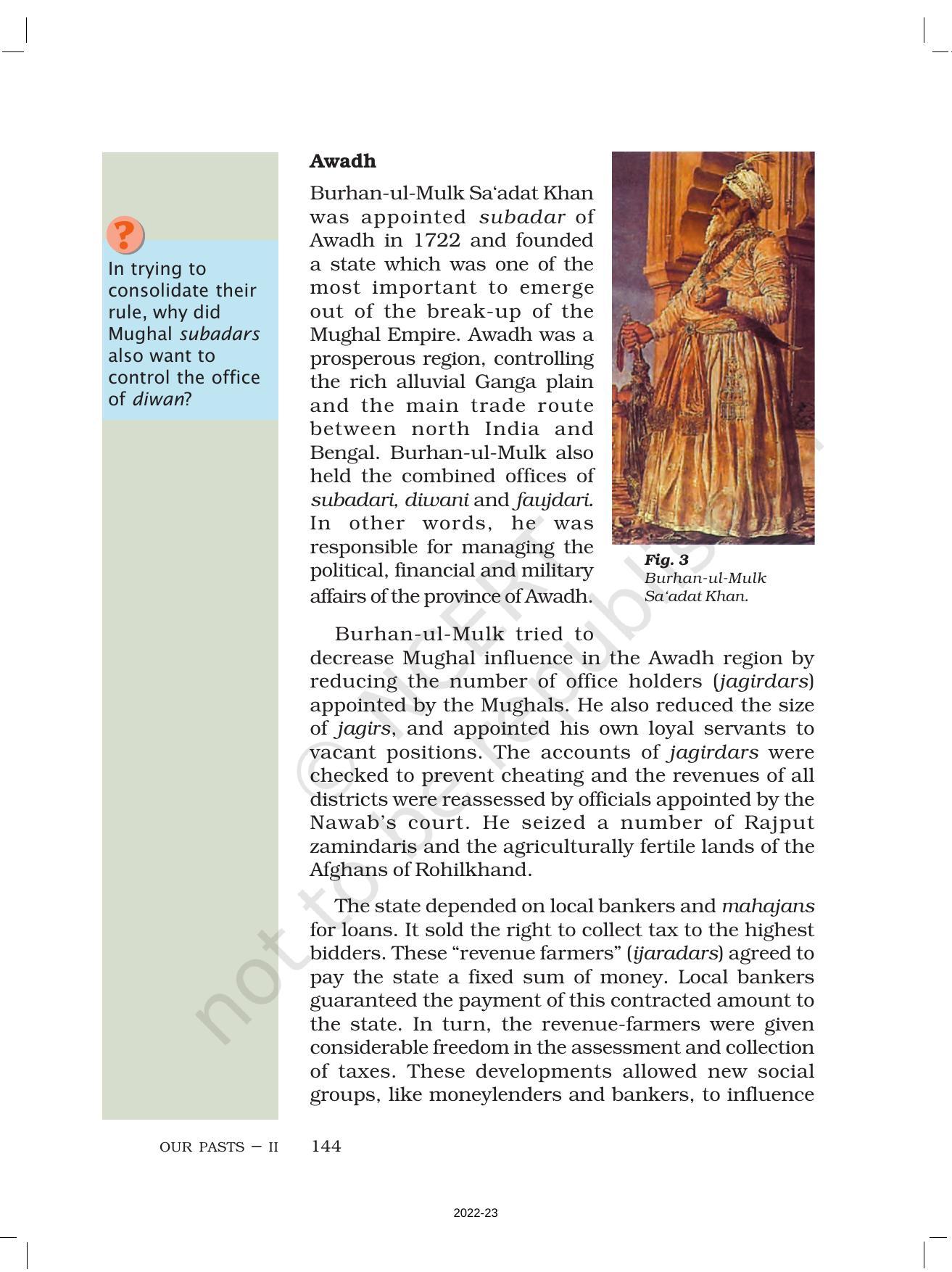 NCERT Book for Class 7 Social Science(History): Chapter 10-Eighteenth-Century Political Formations - Page 7