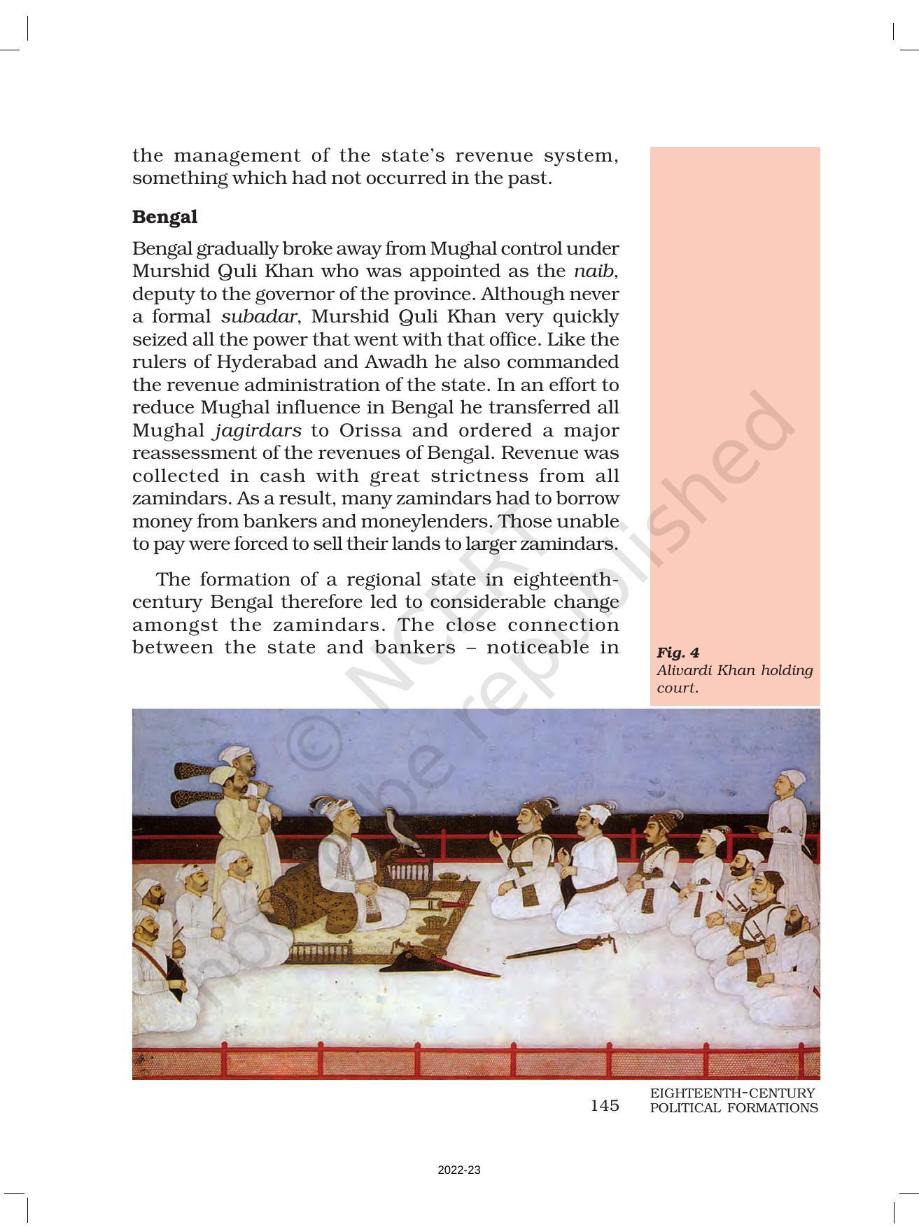 NCERT Book for Class 7 Social Science(History): Chapter 10-Eighteenth-Century Political Formations - Page 8