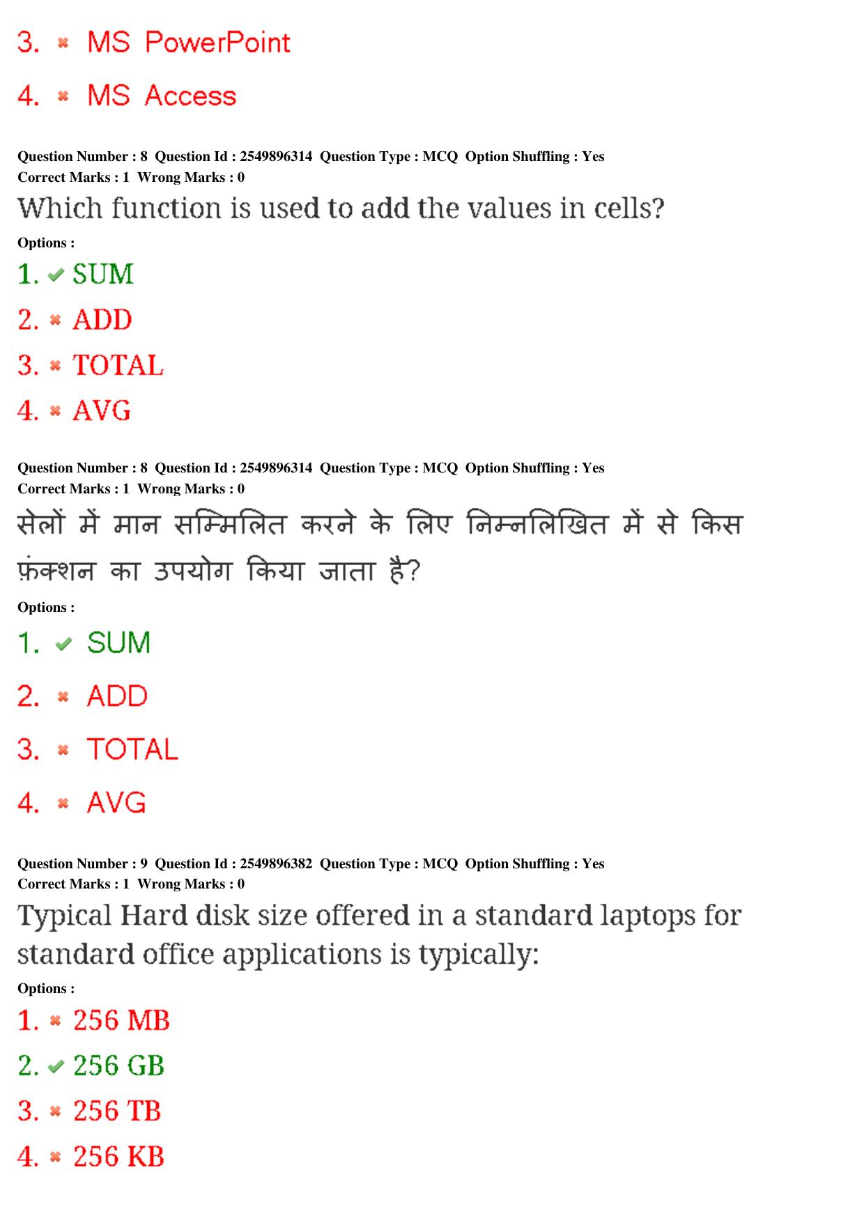 MP CPCT 01st Mar 2020 Question Paper Shift 1 - Page 6