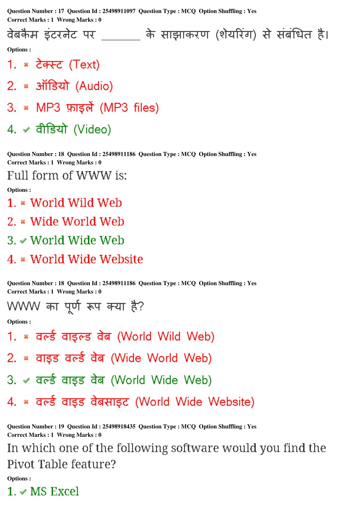 MP CPCT 01st Mar 2020 Question Paper Shift 1 - Page 12