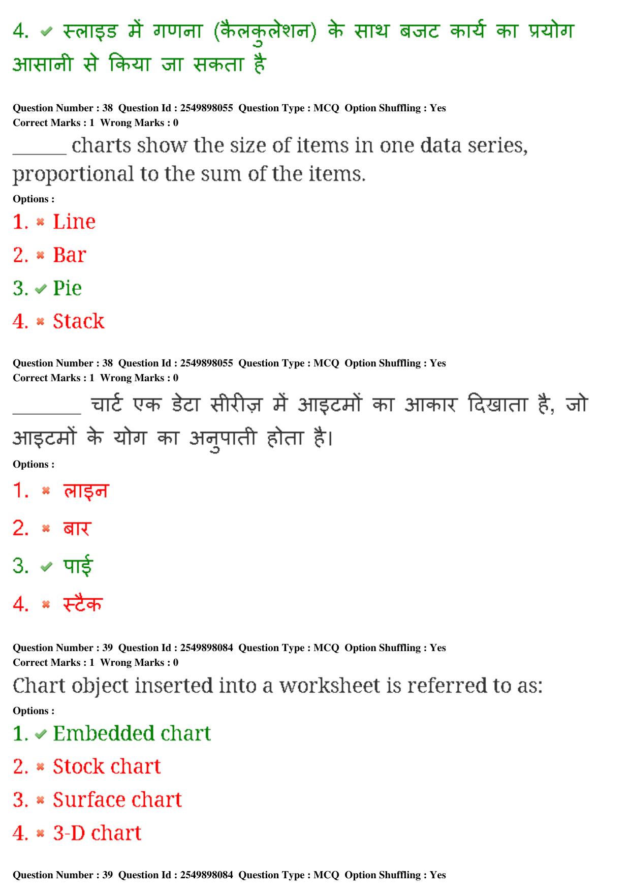 MP CPCT 01st Mar 2020 Question Paper Shift 1 - Page 25
