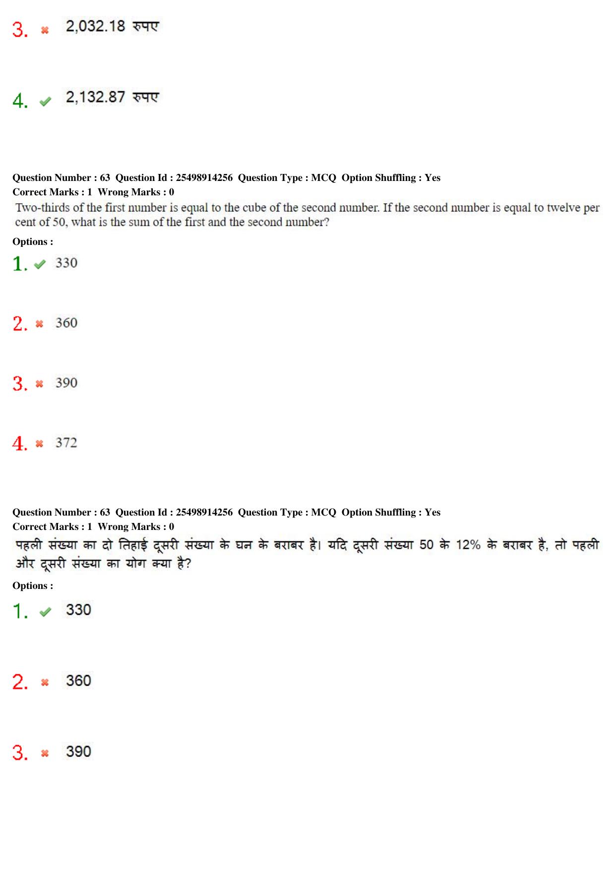 MP CPCT 01st Mar 2020 Question Paper Shift 1 - Page 47