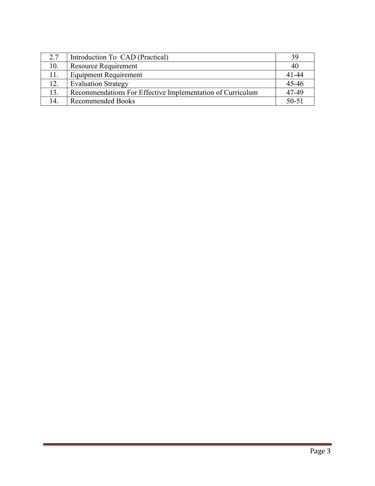 SYLLABUS FOR FIRST SEMESTER SESSION (2020-2021) - TWO SEMESTER POST GRADUATE DIPLOMA COURSE IN TEXTILE DESIGN - Page 3