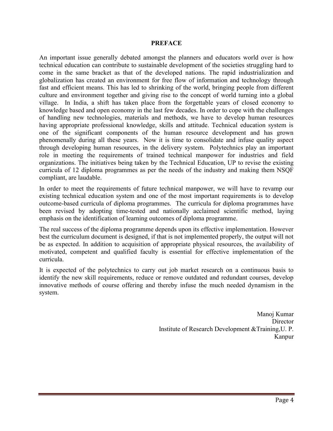 SYLLABUS FOR FIRST SEMESTER SESSION (2020-2021) - TWO SEMESTER POST GRADUATE DIPLOMA COURSE IN TEXTILE DESIGN - Page 4