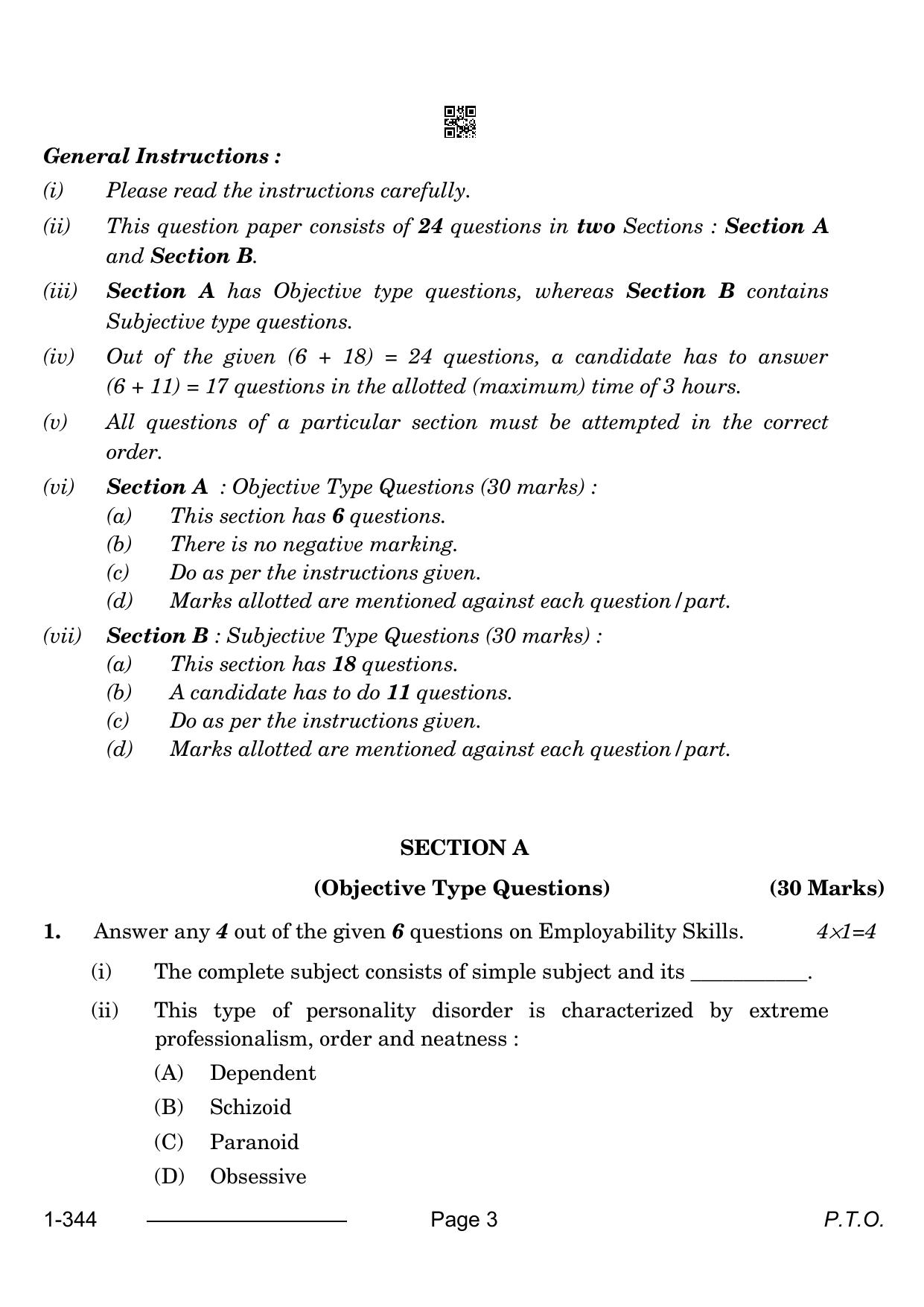 CBSE Class 12 Electronic Technology 2024 Question Paper - Page 3