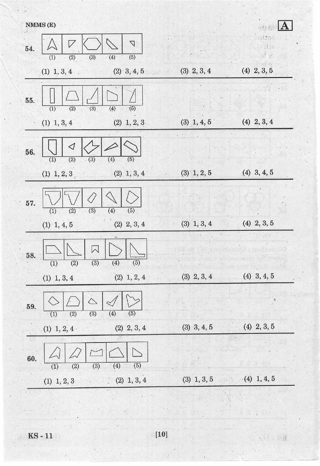 NMMS Feb 2021 Booklet Code-A (English Medium) - Page 10