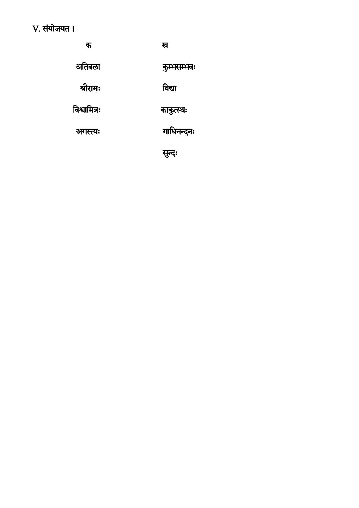 Karnataka 1st PUC Question Bank 2025 - Sanskrit - Page 16