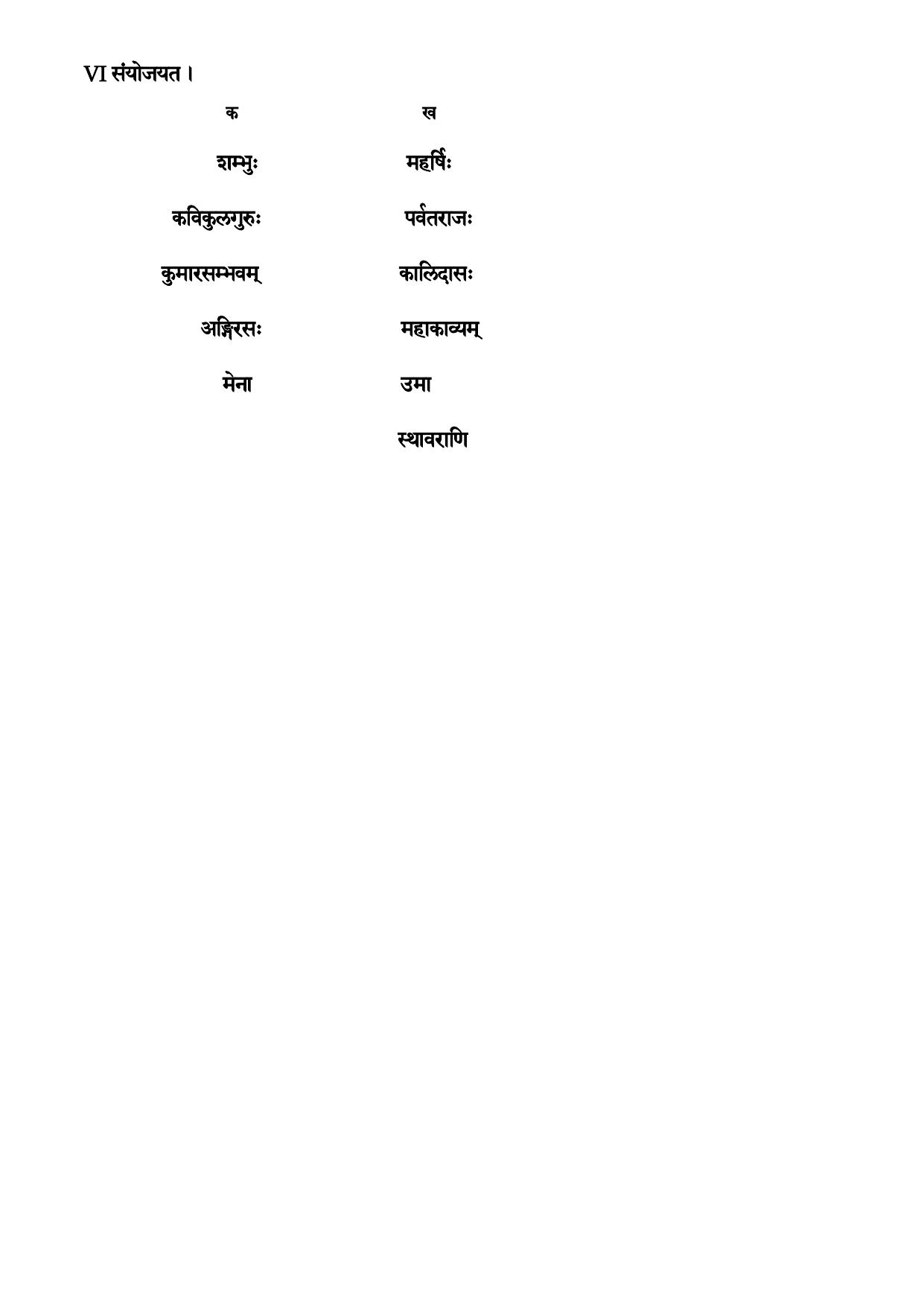 Karnataka 1st PUC Question Bank 2025 - Sanskrit - Page 19