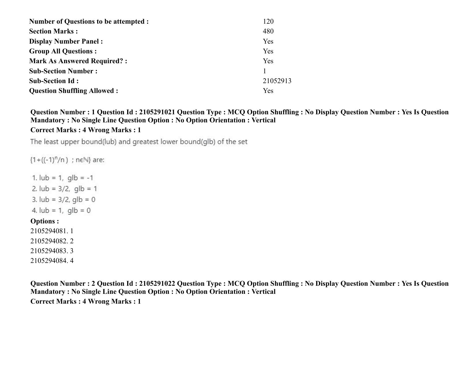 ICAR AIEEA PG 2020 STATISTICAL SCIENCE Question Paper - Page 2
