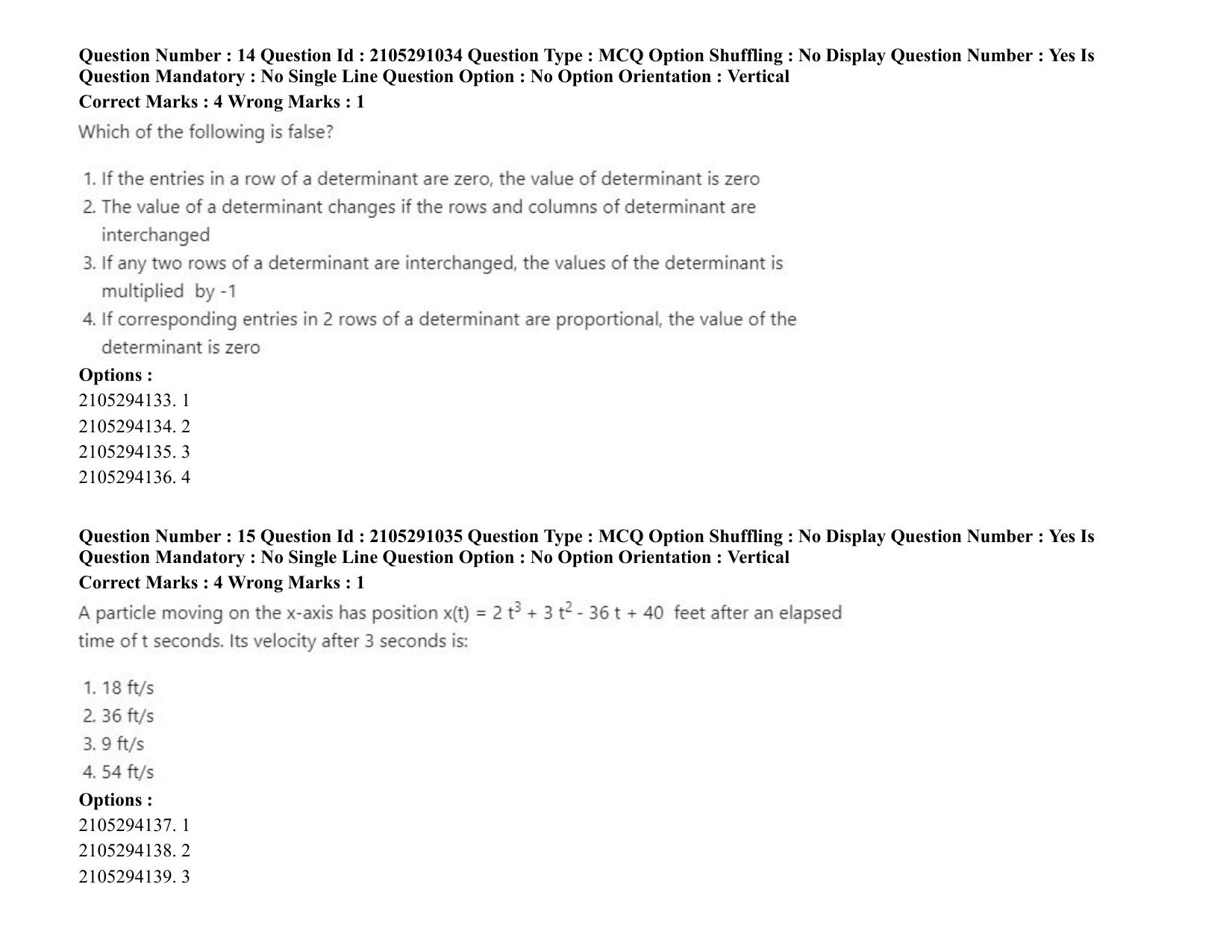 ICAR AIEEA PG 2020 STATISTICAL SCIENCE Question Paper - Page 9