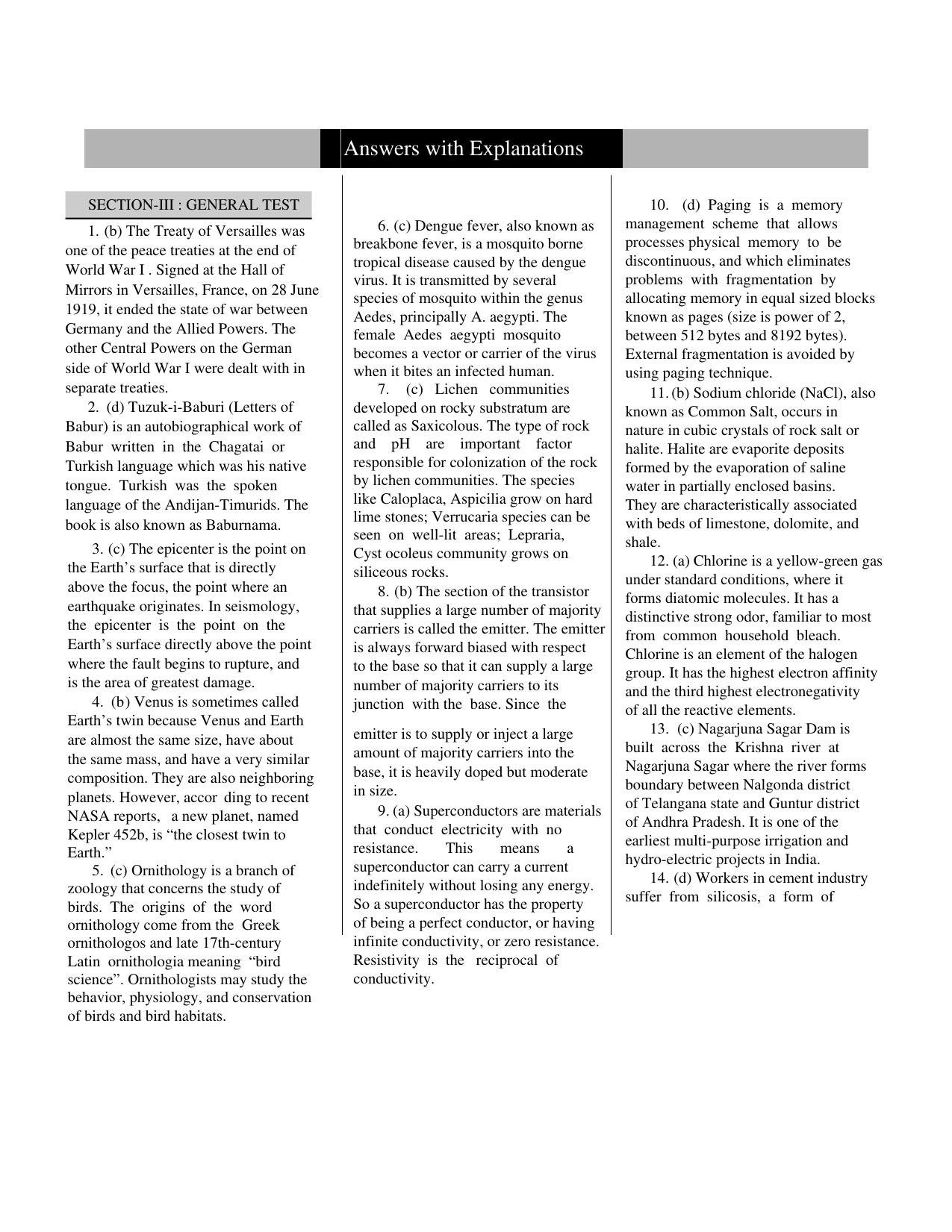 CUET General Knowledge Sample Paper 9 - Page 5