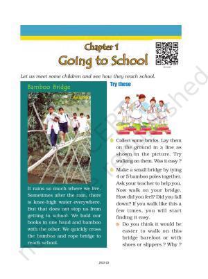 NCERT Book for Class 4 EVS Chapter 1 Going to School