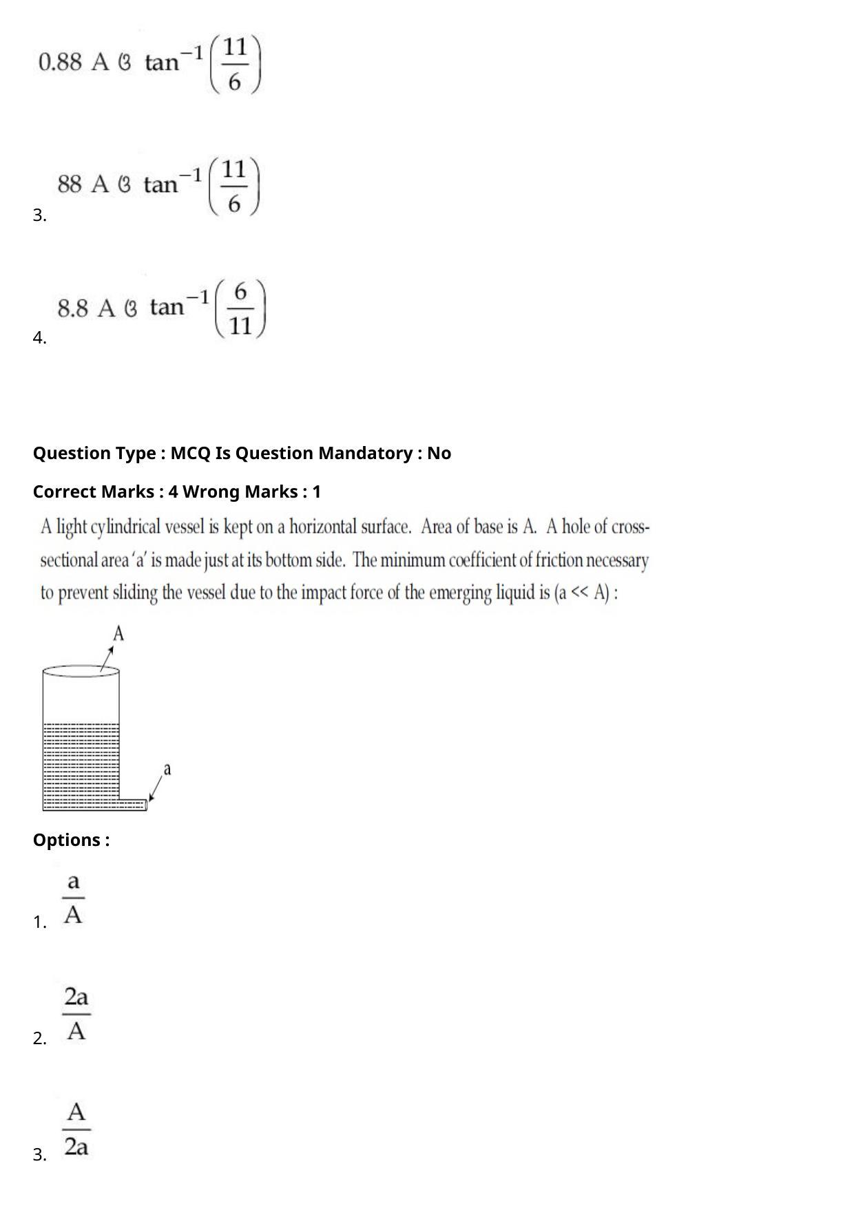 JEE Mains 2021: BTech Odiya (Shift 1) 27-07-2021 Question Paper - Page 8