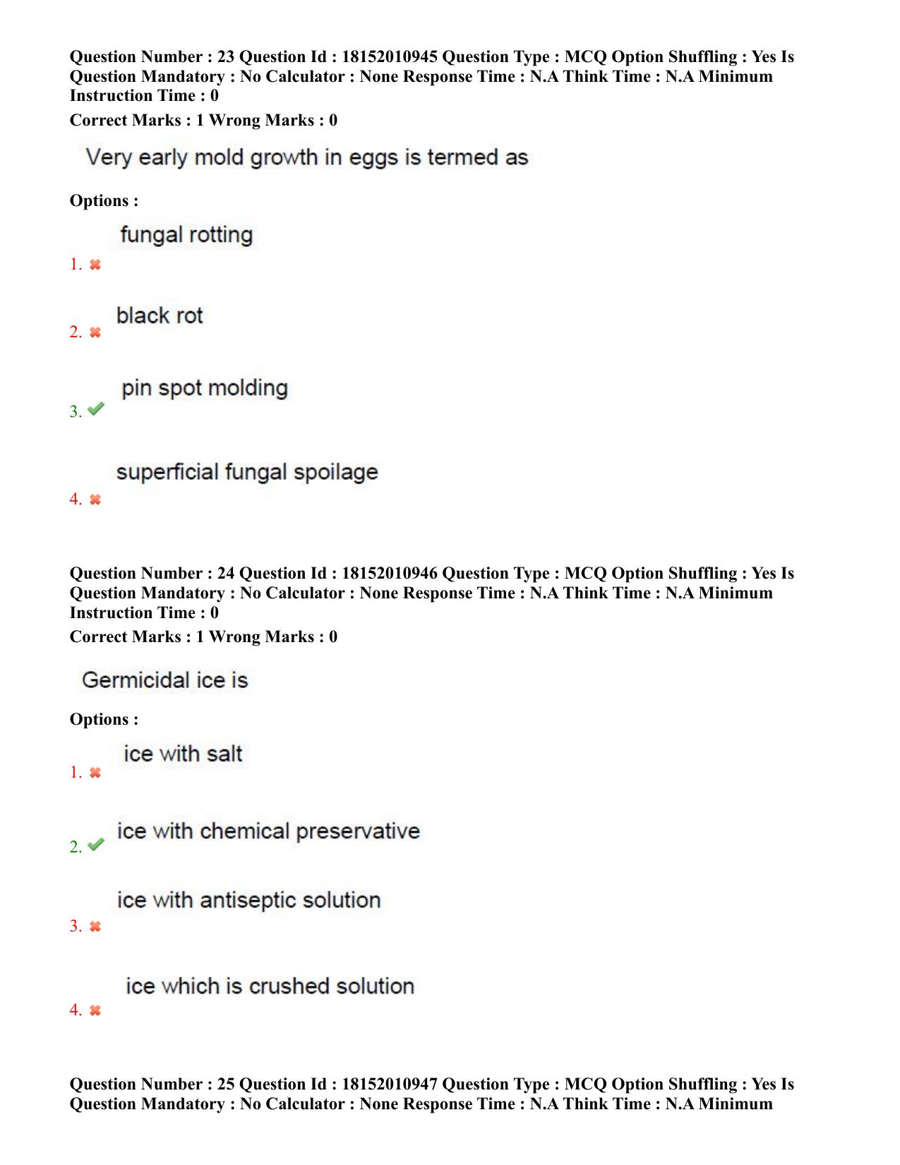 TS CPGET 2023 M Sc Nutrition and Dietetics (Shift 2) Question Paper with Answer Key - Page 13