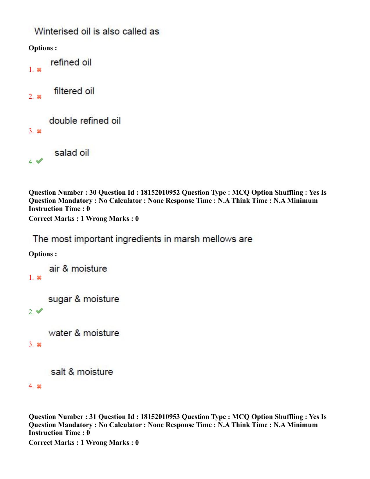 TS CPGET 2023 M Sc Nutrition and Dietetics (Shift 2) Question Paper with Answer Key - Page 16