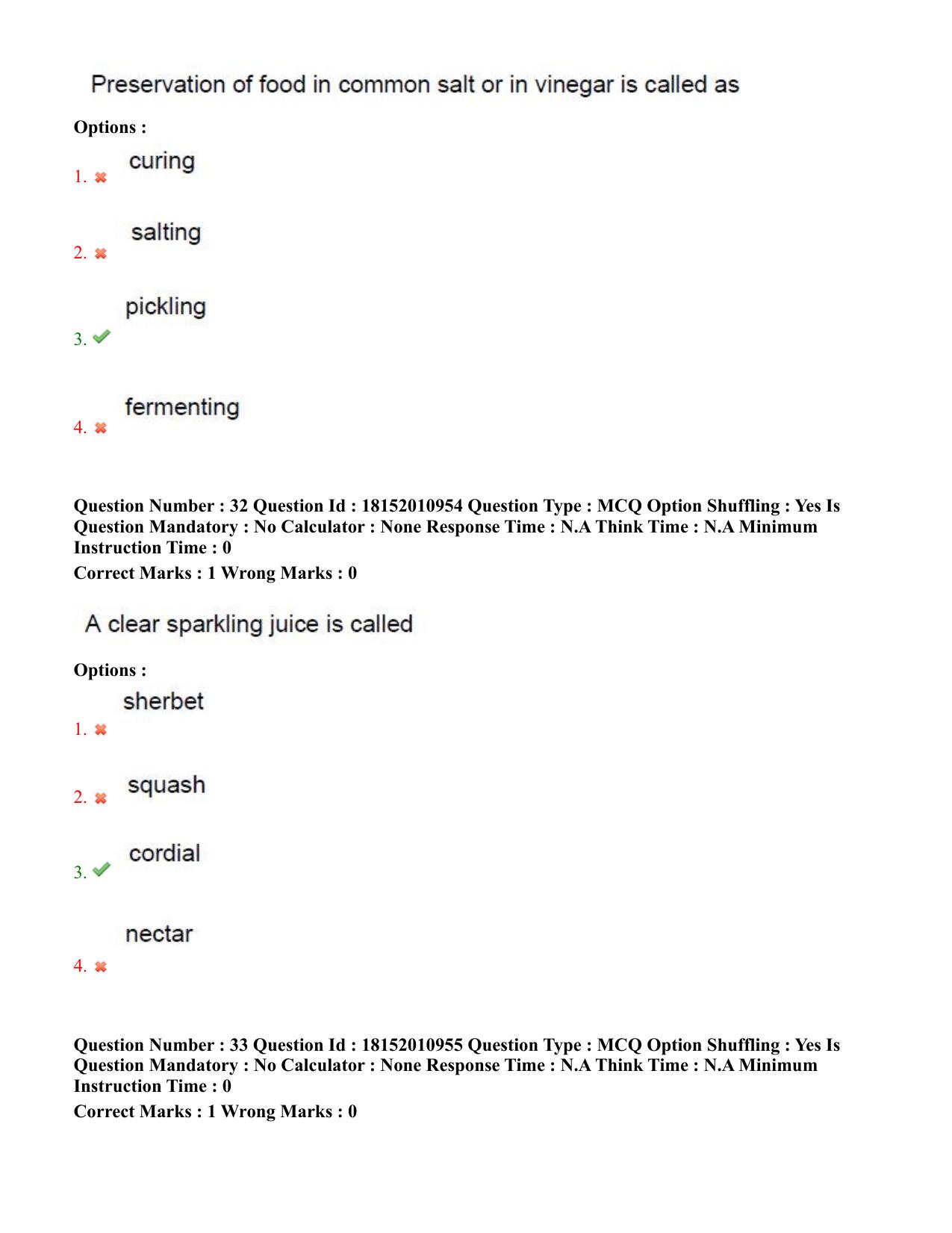 TS CPGET 2023 M Sc Nutrition and Dietetics (Shift 2) Question Paper with Answer Key - Page 17