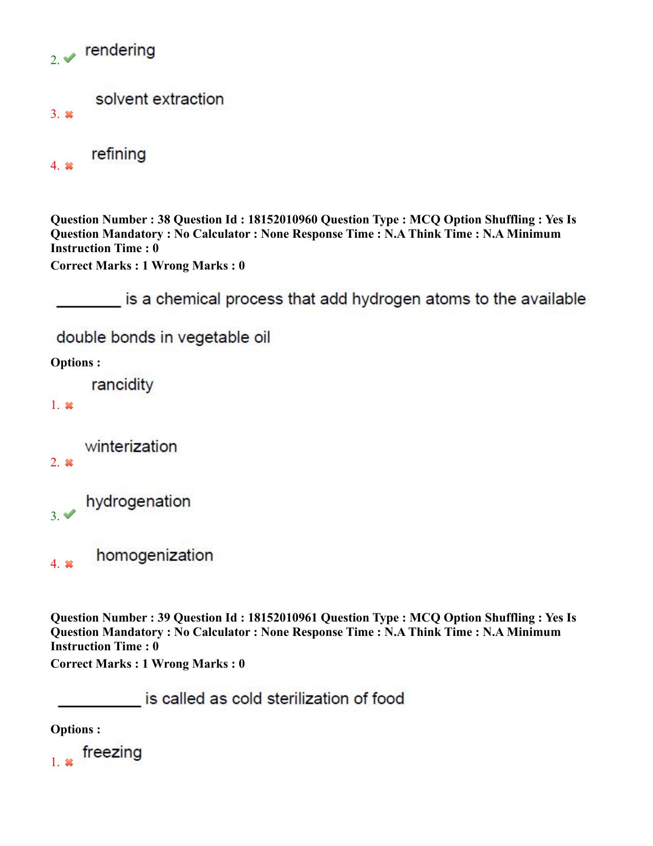 TS CPGET 2023 M Sc Nutrition and Dietetics (Shift 2) Question Paper with Answer Key - Page 20