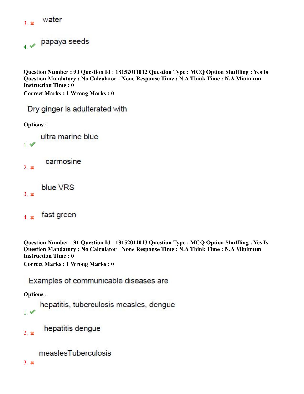 TS CPGET 2023 M Sc Nutrition and Dietetics (Shift 2) Question Paper with Answer Key - Page 46