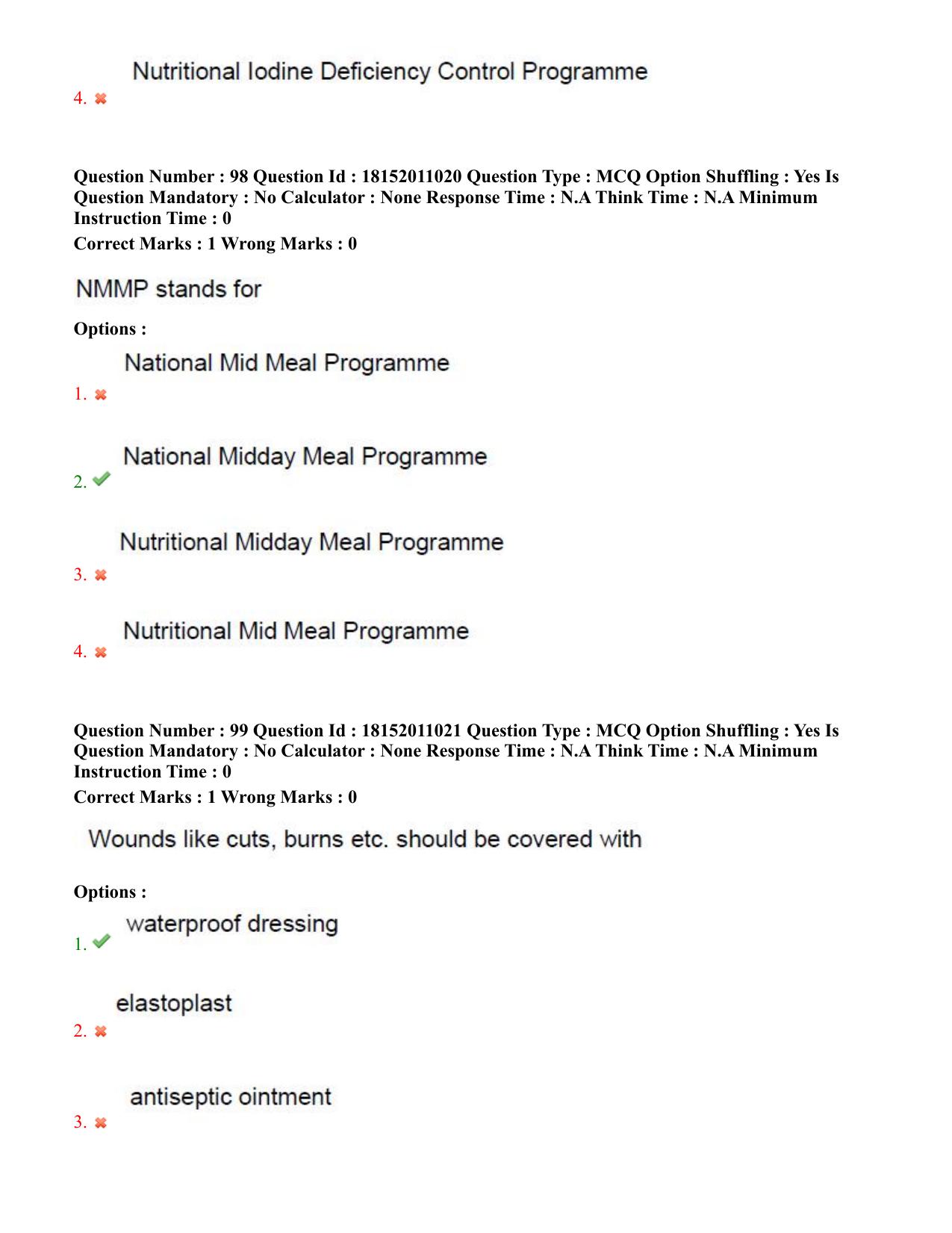 TS CPGET 2023 M Sc Nutrition and Dietetics (Shift 2) Question Paper with Answer Key - Page 50