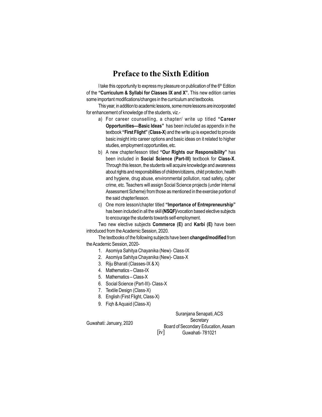 SEBA Class 9 & 10 Syllabus - Page 5