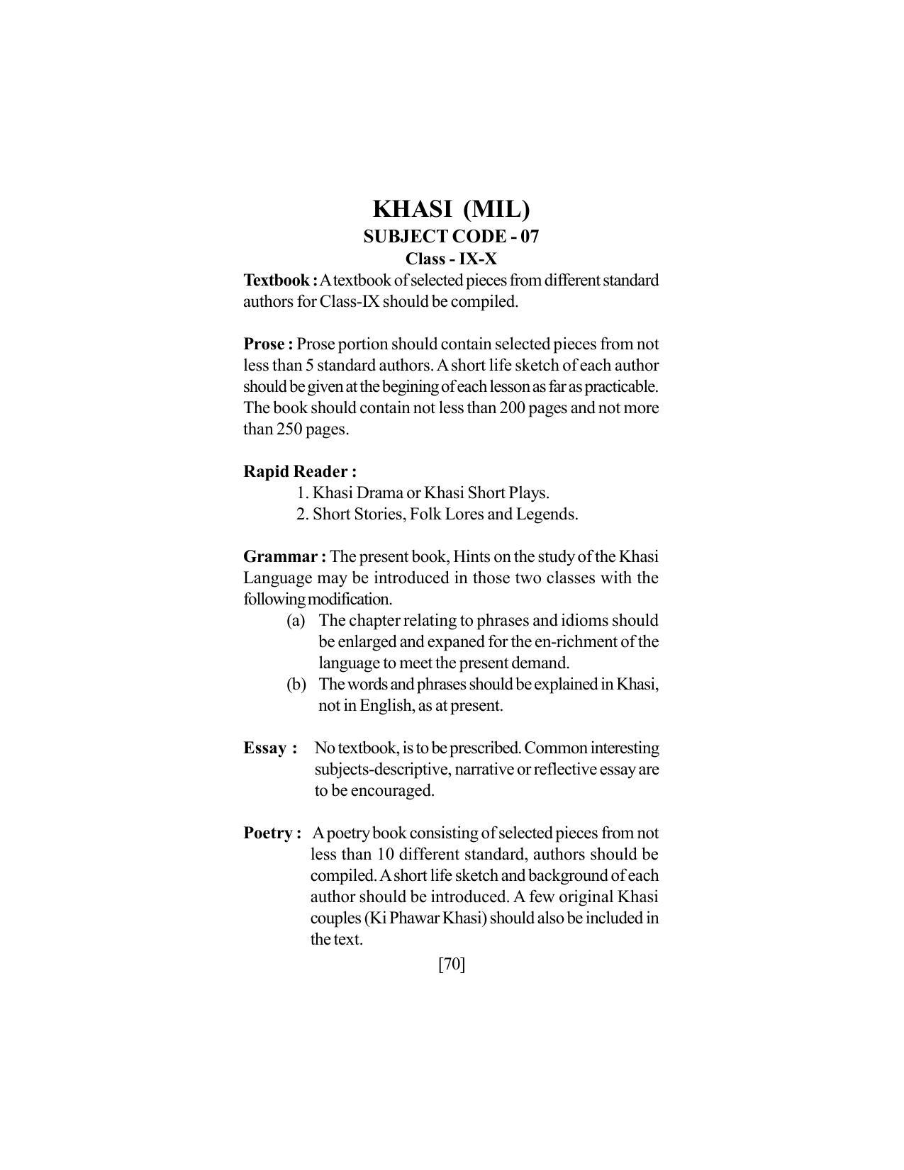 SEBA Class 9 & 10 Syllabus - Page 84
