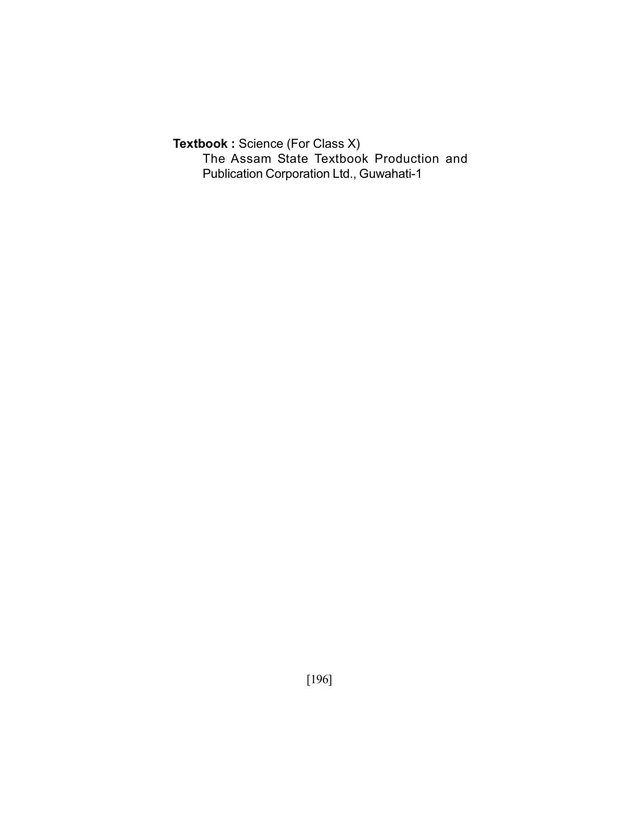 SEBA Class 9 & 10 Syllabus - Page 210