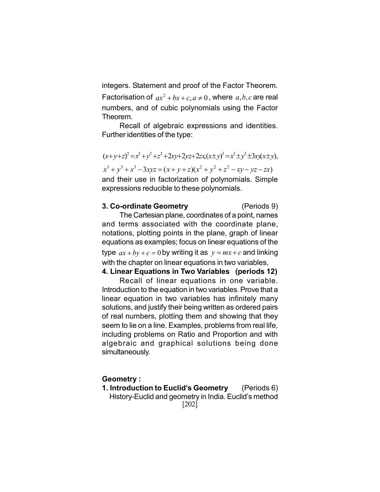 SEBA Class 9 & 10 Syllabus - Page 216