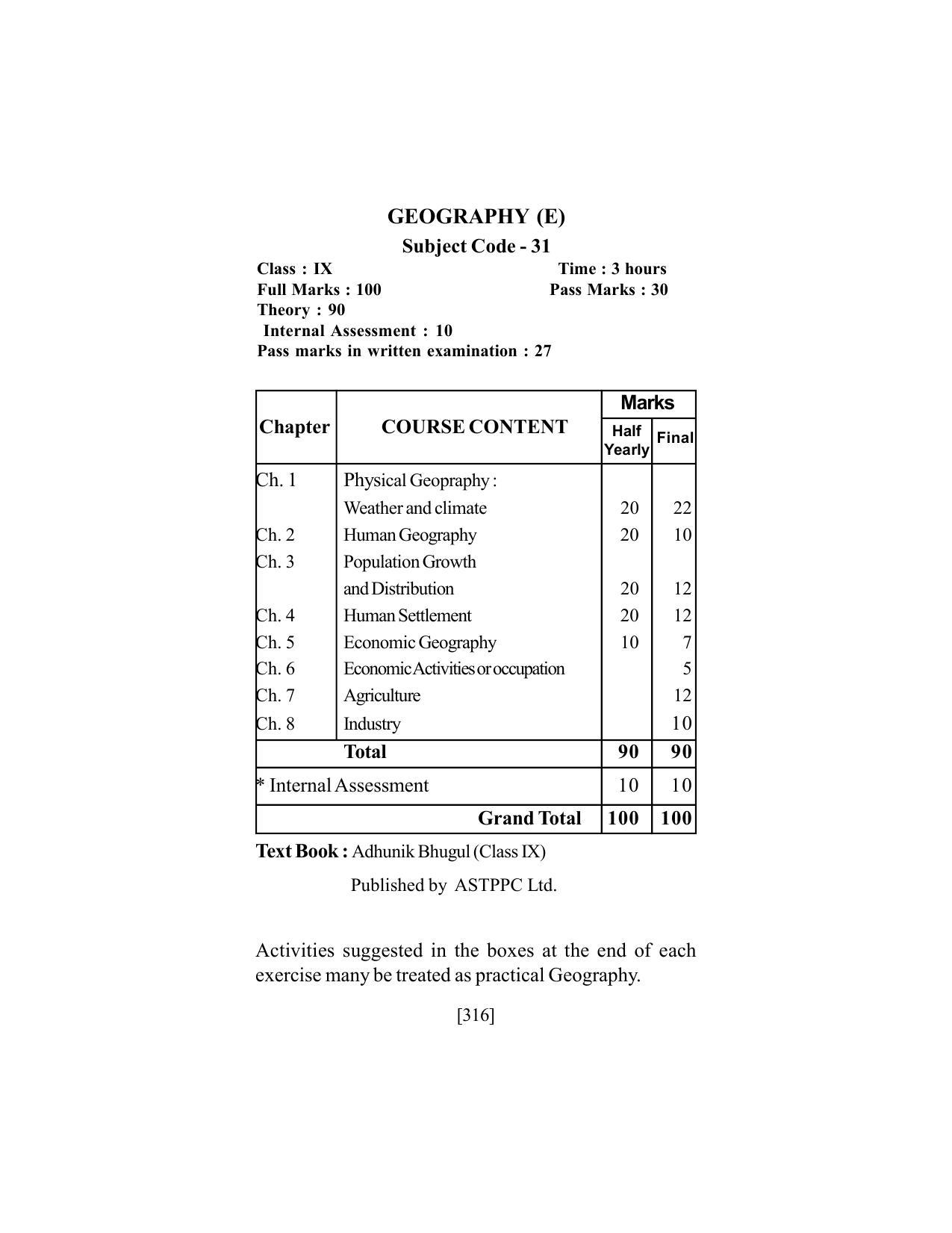 SEBA Class 9 & 10 Syllabus - Page 330