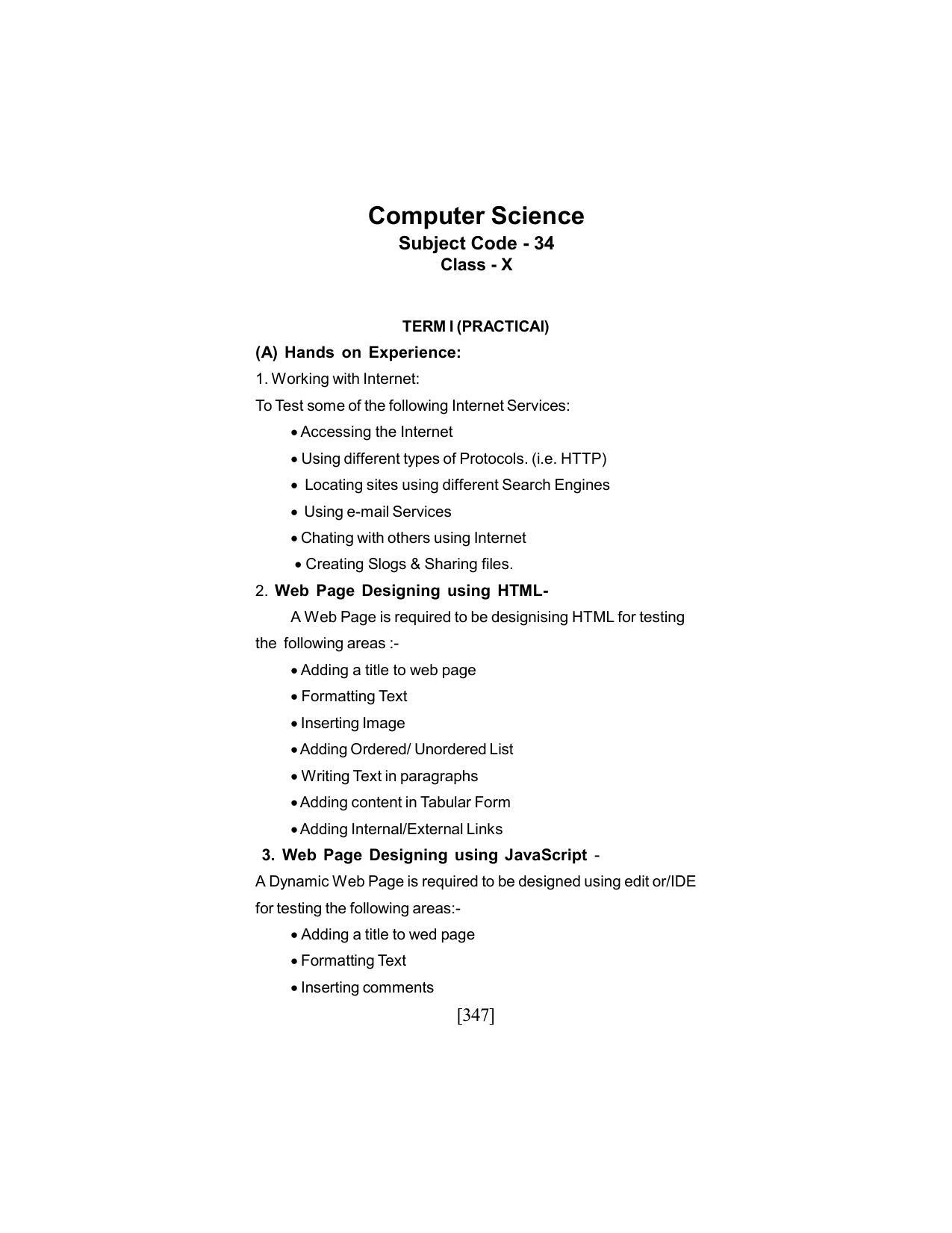 SEBA Class 9 & 10 Syllabus - Page 361