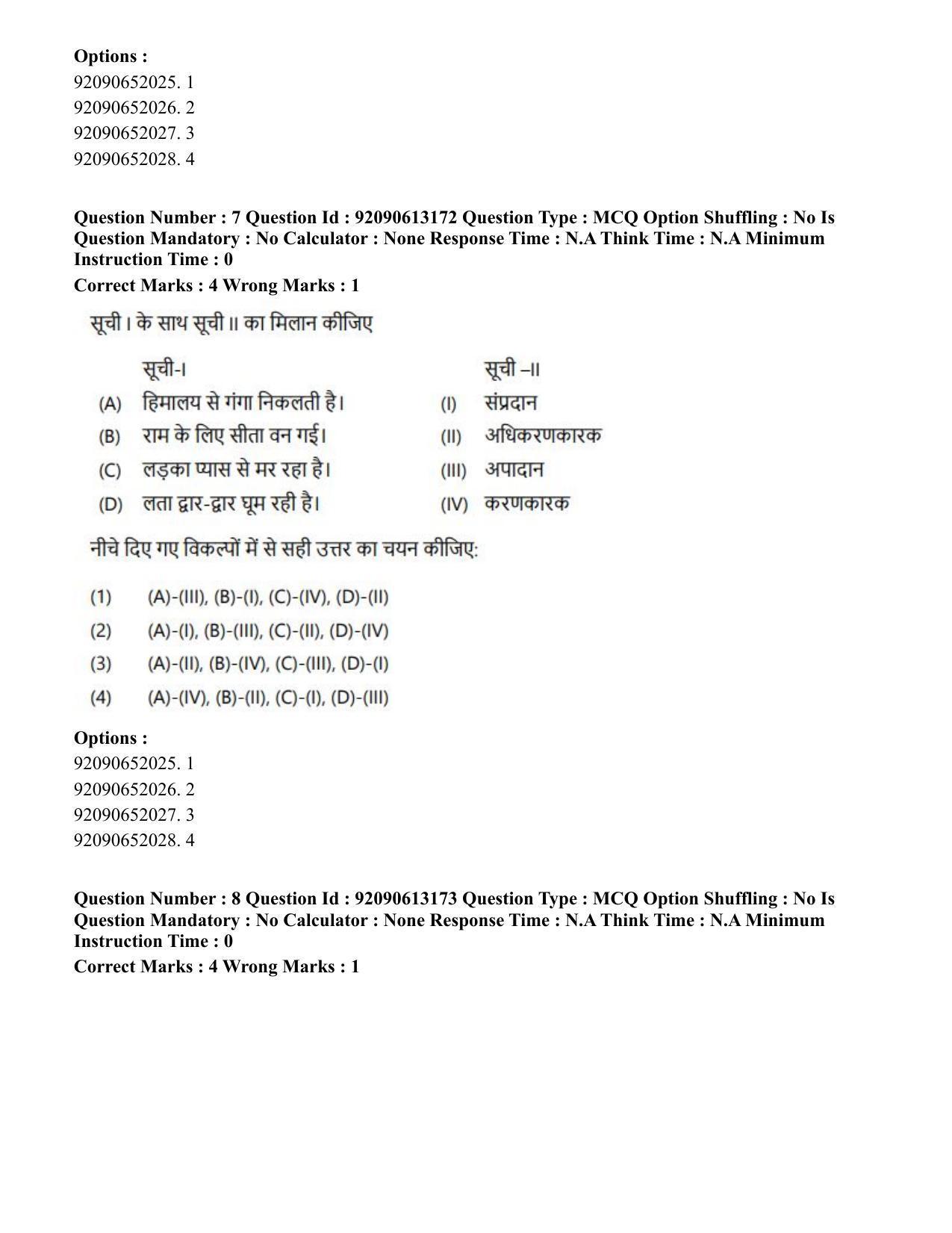 CUET PG 2023: COQP04 – B.Ed. Humanities and Social Sciences(HIN)-Shift 1 (12-06-2023) Question Paper - Page 9