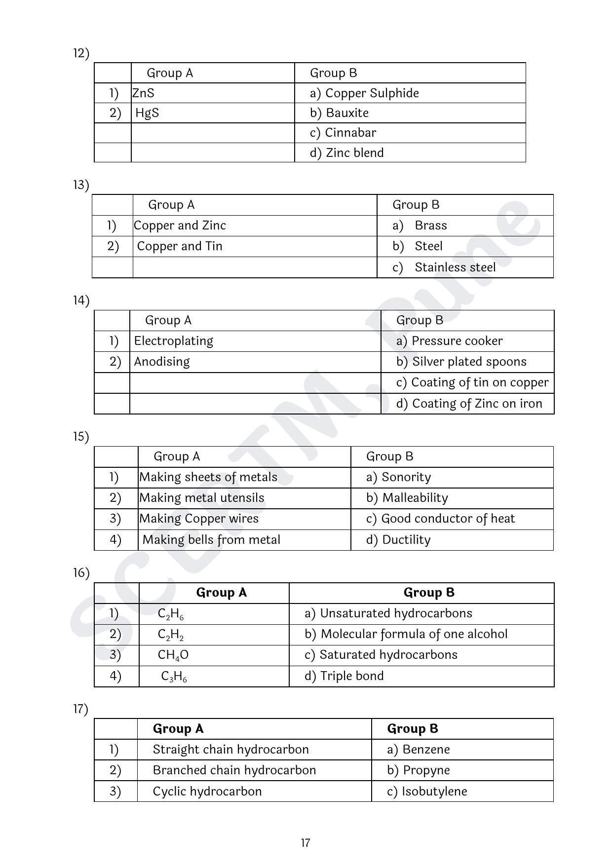 Maharashtra Board Class 10 Science Part I (English Medium) 2023 Question Bank - Page 17