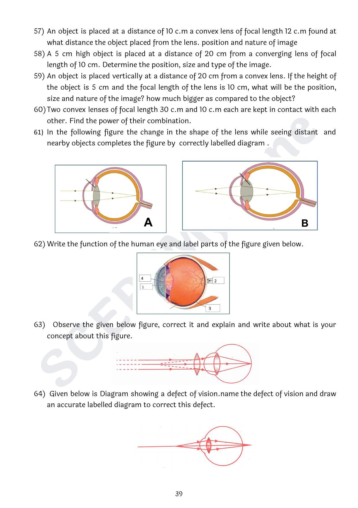 Maharashtra Board Class 10 Science Part I (English Medium) 2023 Question Bank - Page 39