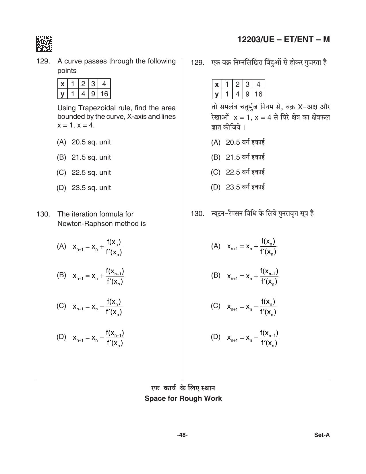 CG PET 2021 Question Paper - Page 48