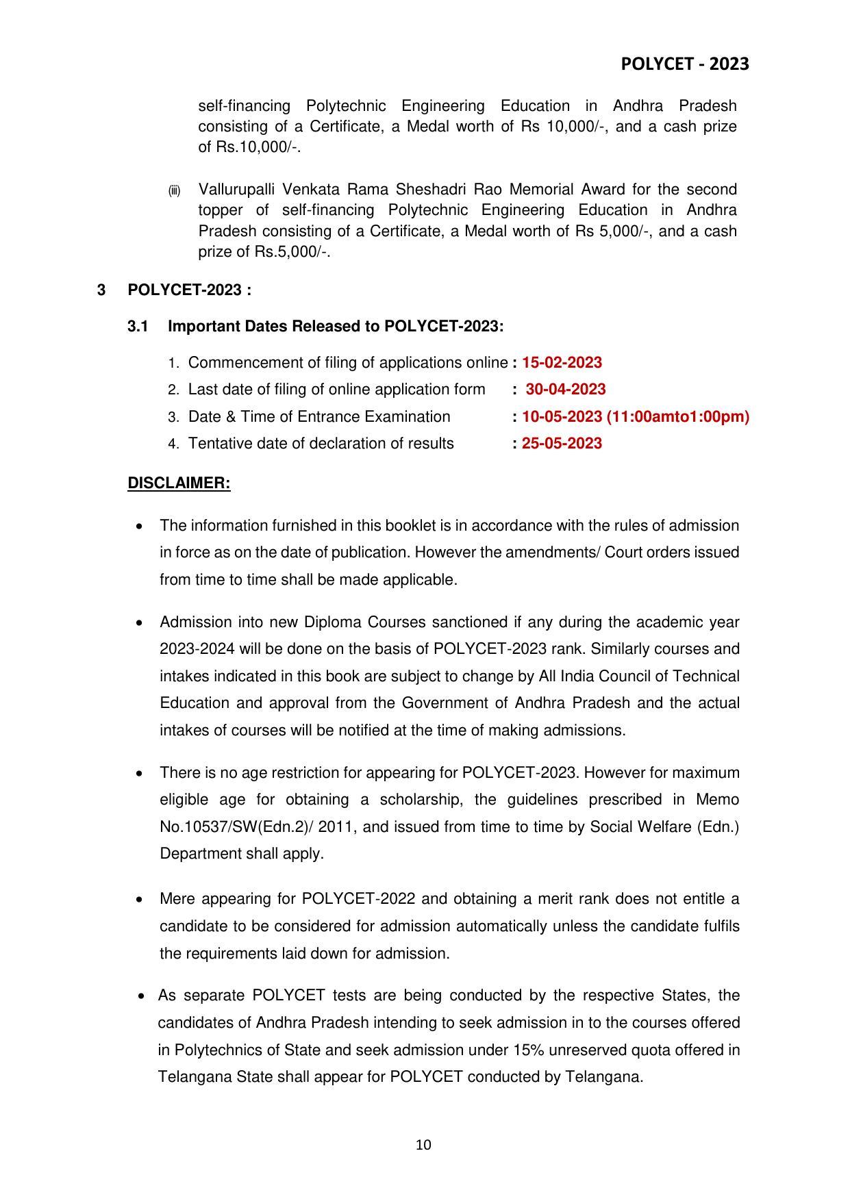 AP POLYCET 2023 - Page 11
