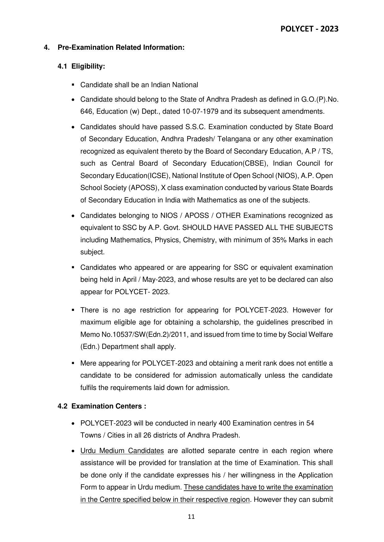 AP POLYCET 2023 - Page 12